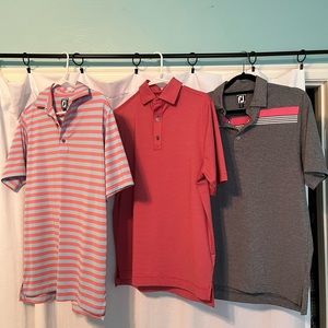 FootJoy Mens Golf Polo- Never worn. Excellent Condition. Size Small (fits Med)